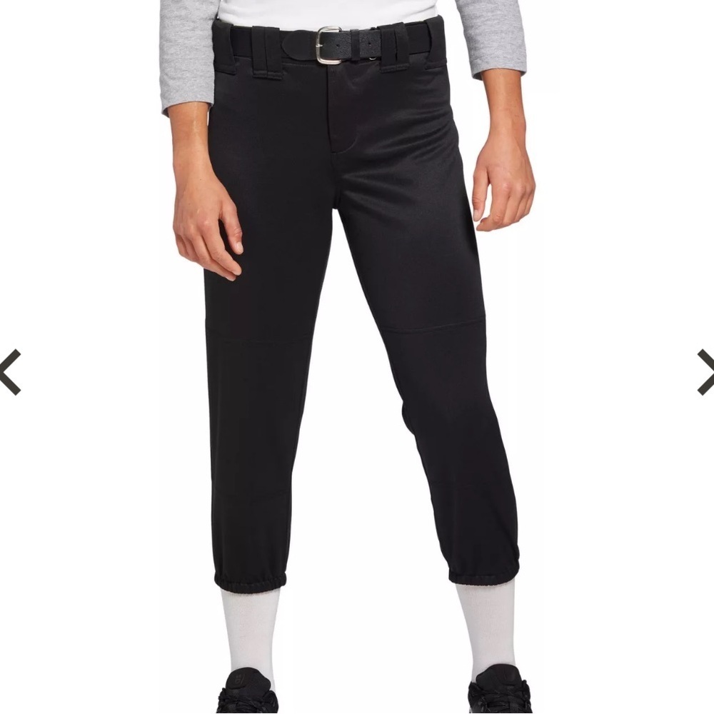 Mizuno Women's MVP Pro Softball Pants. Size Large. Black.